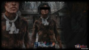 GTA 5 Player Mod: Bykeyno LA Shooters Chain (Featured)