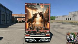 ETS2 Part Mod: DOG Mudflaps 01 (BY Joker) 1.49 (Featured)