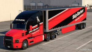 ATS Mack Skin Mod: Trucks Skip Barber Racing School Combo 1.49 (Featured)