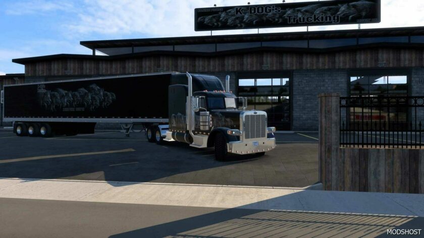 ATS Skin Mod: K-Dogs Trucking CO. and Trucks 1.49 (Featured)