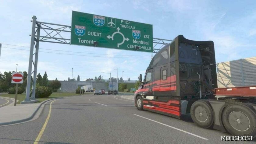 ATS Map Mod: Bonjour Quebec V0.1.1 1.49 (Featured)