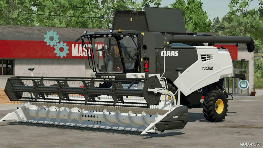 FS22 Claas Combine Mod: Tucano 560/580 Series V2.0 (Featured)