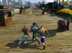 GTA 5 Player Mod: Street Sharks (Add-On Peds) (Image #4)