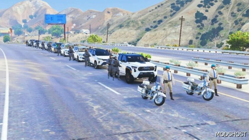 GTA 5 Map Mod: PAK P.M Protocol + Escort Mod (Featured)