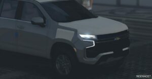 GTA 5 Chevrolet Vehicle Mod: Tahoe LS 2023 Add-On / Replace V1.1 (Featured)