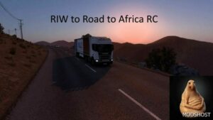 ETS2 Map Mod: Road into Wilderness - Road to Africa Road Connection V1.0.1 (Featured)