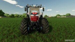 FS22 Massey Ferguson Tractor Mod: 8S Black & Red (Image #5)