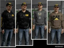 FS22 Caterpillar Mod: CAT Themed Clothing Pack (Image #3)