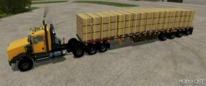 FS22 Mod: Reitnouer BIG Bubba Flatbed Trailer V1.0.0.6 (Image #5)