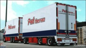 ETS2 Scania Truck Mod: 164G 580 + PWT Thermo Trailer V8.0 (Image #2)