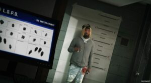 GTA 5 Player Mod: Classic Dreads for Franklin (Image #5)