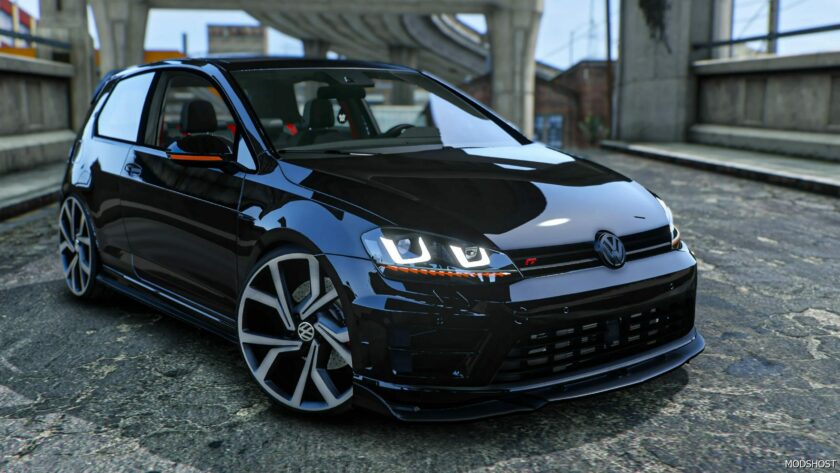 GTA 5 Vehicle Mod: Wheels VW Golf 7 GTI Clubsport 2016 Replace (Featured)