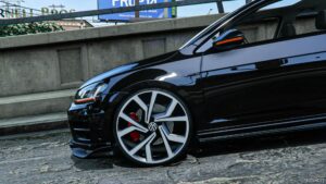 GTA 5 Vehicle Mod: Wheels VW Golf 7 GTI Clubsport 2016 Replace (Image #2)