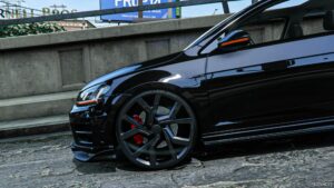 GTA 5 Vehicle Mod: Wheels VW Golf 7 GTI Clubsport 2016 Replace (Image #4)