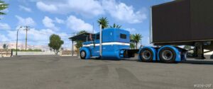 ATS Peterbilt Skin Mod: Blue Peterbilt Pinga 1.49 (Image #3)