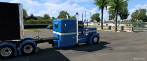 ATS Peterbilt Skin Mod: Blue Peterbilt Pinga 1.49 (Image #4)