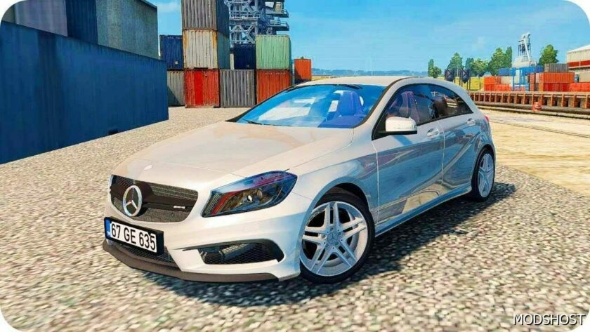 ATS Mercedes-Benz Car Mod: Mercedes Benz A45 + Interior V1.150 1.49 (Featured)