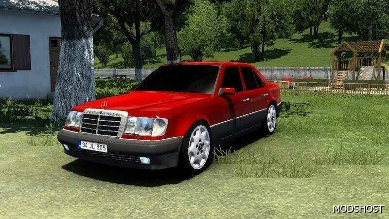 ATS Mercedes-Benz Car Mod: 250D W124 1.49 (Featured)