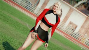 GTA 5 Player Mod: Cheerleader for MP Female (Image #3)