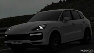 ETS2 Porsche Car Mod: Cayenne Turbo 2022 E3 V1.1 1.49 (Featured)