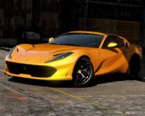 GTA 5 Ferrari Vehicle Mod: 2018 Ferrari 812 Superfast Add-On | Vehfuncs V | Template V2.0 (Image #5)