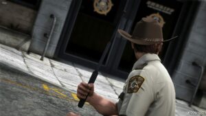 GTA 5 Weapon Mod: Collapsible Baton Replace / Fivem (Image #2)