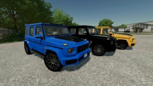 FS22 Mercedes-Benz Car Mod: Brabus G800 (Image #2)