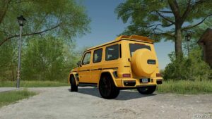 FS22 Mercedes-Benz Car Mod: Brabus G800 (Image #5)