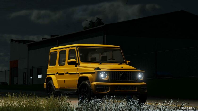 FS22 Mercedes-Benz Car Mod: Mercedes Benz G-Class V8 Biturbo (Featured)