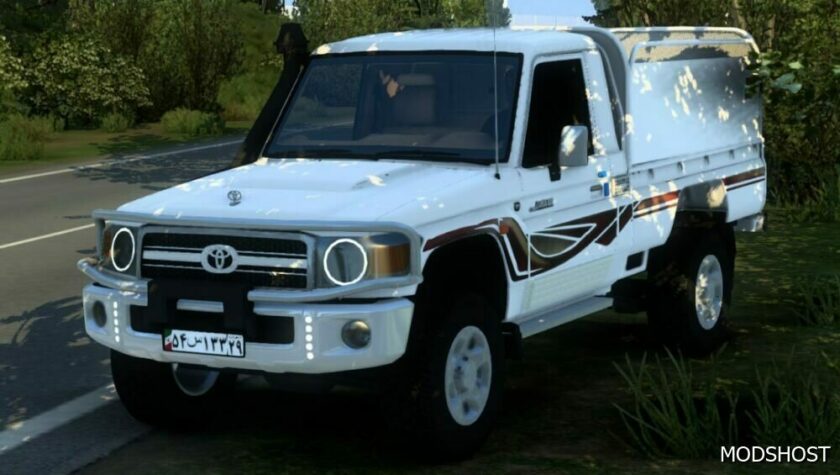 ETS2 Toyota Car Mod: Land Cruiser J 1.49 (Featured)