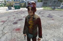 GTA 5 Player Mod: Glenn Rhee (Telltale TWD Season 1) Add-On PED (Image #2)