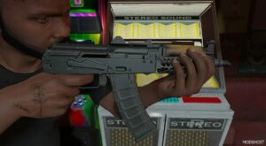 GTA 5 Weapon Mod: EFT Aks-74U Costum Animated (Image #2)