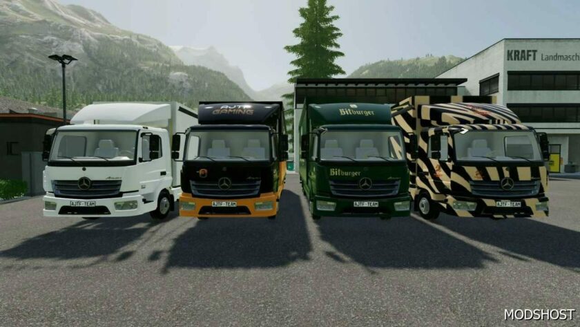 FS22 Mercedes-Benz Truck Mod: Atego 823 (Featured)