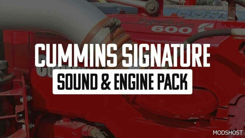 ATS Engines Mod: Cummins Signature Sound & Engine Pack 1.49 (Featured)