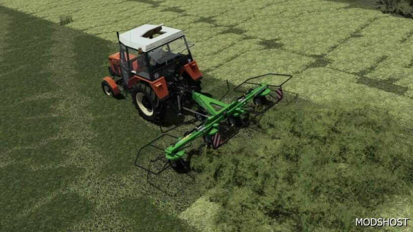 FS22 Tedder Mod: Talex Tornado 550 (Featured)