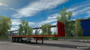 ETS2 Kassbohrer Mod: Flatbed Trailer 1.49 (Image #2)