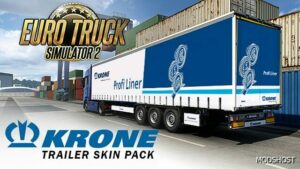 ETS2 Krone Mod: Trailer Skin Pack 1.49 (Featured)