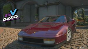 GTA 5 Ferrari Vehicle Mod: 1987 Ferrari Testarossa Add-On | Extras | Lods | Vehfuncsv | Sound V1.2 (Featured)