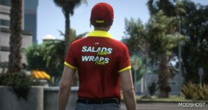 GTA 5 Player Mod: Bite Restaurant Uniform Pack (MP Male & Female) (Image #5)