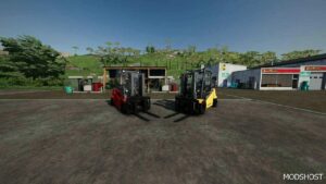 FS22 Mod: Jungheinrich Electric/Diesel Forklift (Featured)