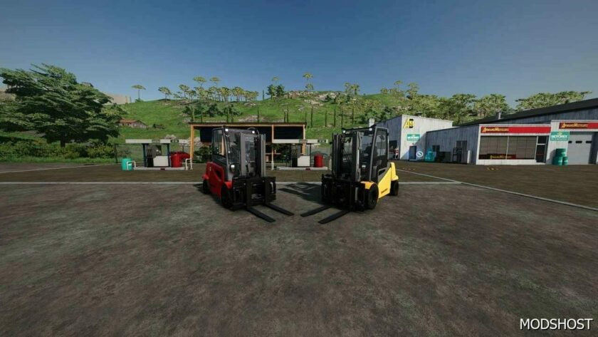 FS22 Mod: Jungheinrich Electric/Diesel Forklift (Featured)