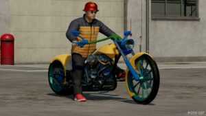 FS22 Vehicle Mod: BIG Bear Chopper V2.0 (Featured)