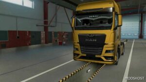 ETS2 MAN Part Mod: Animated Curtains MAN TGX 2020 1.49 (Image #3)