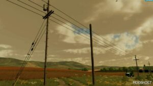 FS22 Script Mod: Telephone Poles without Collisions (Image #2)