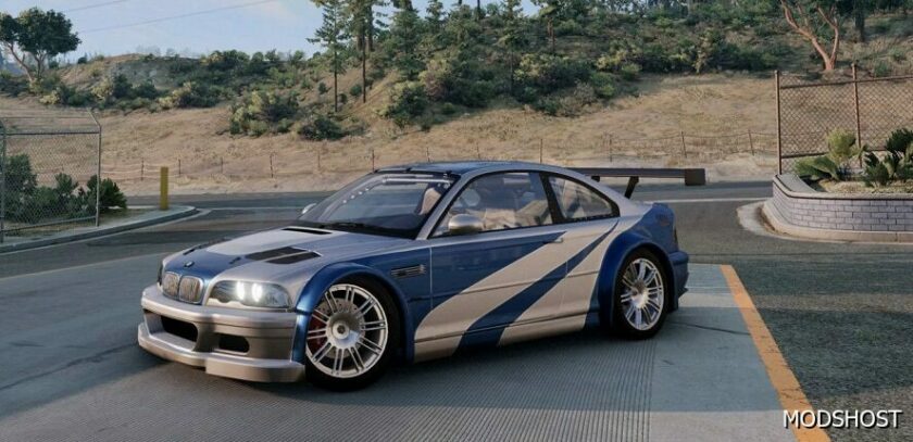 BeamNG BMW Car Mod: M3 GTR (E46) V3.5 0.31 (Featured)