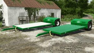 FS22 Trailer Mod: Bailey Dropdeck (Featured)