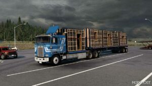 ATS Kenworth Truck Mod: K100-E Drom Addon 1.49 (Image #2)