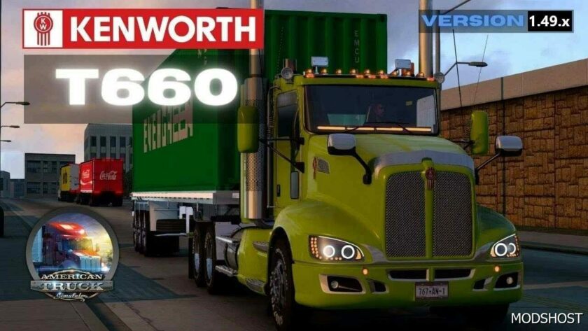 ATS Kenworth Truck Mod: T660 2009 by JG 1.49 (Featured)