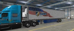 ATS Mod: SCS Trailer 53 Swift Skin (Featured)