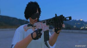 GTA 5 Weapon Mod: Cherry Blossom Peacekeeper Replace / Fivem LOW Poly (Image #2)